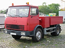 Das mittelschwere Lkw-Modell von Hanomag-Henschel war dagegen von Henschel auf den Markt gebracht worden …