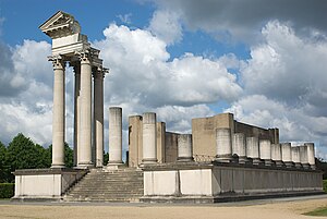 Harbour temple in Xanten