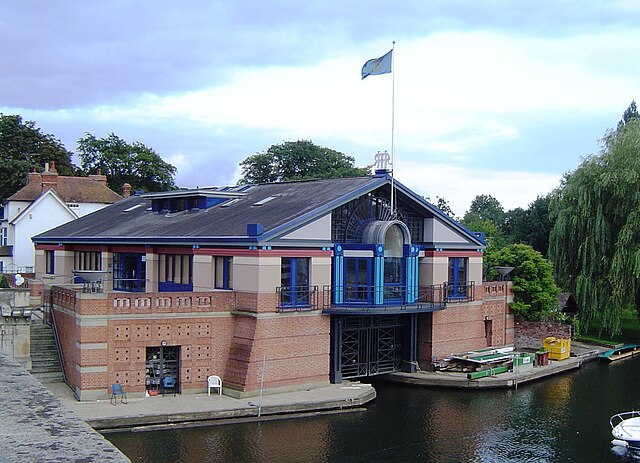 Henley Royal Regatta Headquarters by Henley Bridge