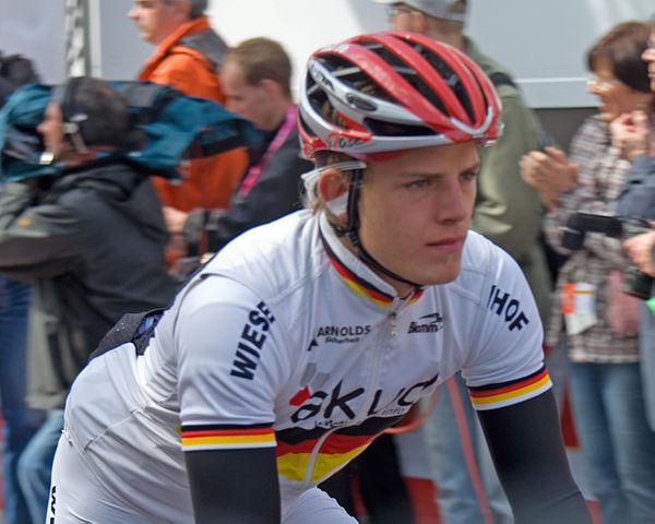 Ciolek as champion of Germany at the 2006 Rund um den Henninger Turm, where he finished second