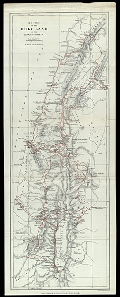 File:Henry Baker Tristram, Routes in the Holy Land (FL25570542 2557192).jpg