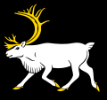 Heraldic reindeer.svg