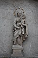 Baroque stone madonna