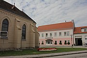 Deutsch: Volksschule in Hirm, Burgenland