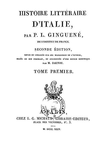 File:Histoire littéraire d'Italie Ginguene.png