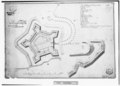 November 9 English: Copy of plan of Fort McHenry