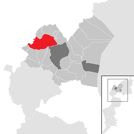 Poloha obce Hornstein v okrese Eisenstadt-okolie (klikacia mapa)