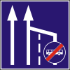 Indicatorul rutier Ungaria E-007.svg