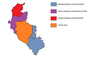 Elecciones regionales de Ica de 2010