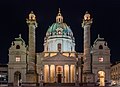 * Nomination St. Charles Church, Vienna, Austria --Poco a poco 07:53, 16 October 2020 (UTC) * Promotion  Support Nice --Podzemnik 08:49, 16 October 2020 (UTC)
