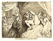 Thomas Rowlandson, Inquest of Matrons or Trial for a Rape, c. 1790-1810 Inquest of matrons or trial for a rape (BM 1977,U.537).jpg