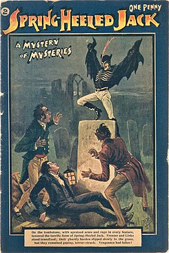 Spring-heeled Jack English legendary folklore character