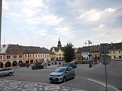 Masarykovo -plassen, historiske sentrum