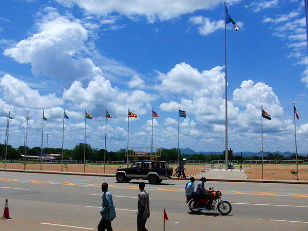 Image: John Garang Mausoleum Square in Juba