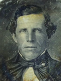 Thumbnail for File:Joseph Smith daguerreotype by Lucian Foster, 1844.png