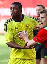 Jucilei with Anzhi in 2011 Jucilei da Silva 2011.jpg