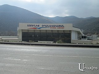 <span class="mw-page-title-main">Syunik Airport</span> Airport in Syunik, Armenia