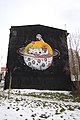 Mural Saturn w Katowicach (2021)