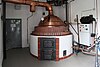 Traditional brewing copper at the historical brewery in Rönsahl (near Lüdenscheid)