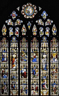 Kingston, All Saints church, south transept window.jpg