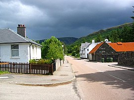 Kinlochewe, Ortsstraße