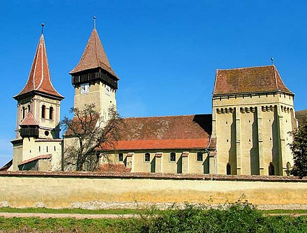 Villages with fortified churches in Transsylvania