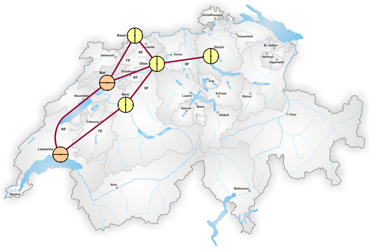 Железопътен транспорт в Швейцария – Уикипедия