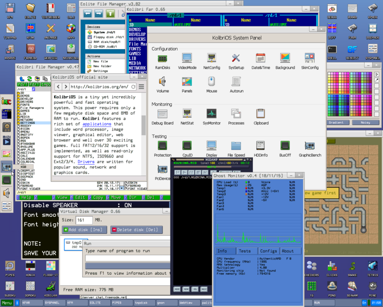 File:KolibriOS nightly build desktop.png