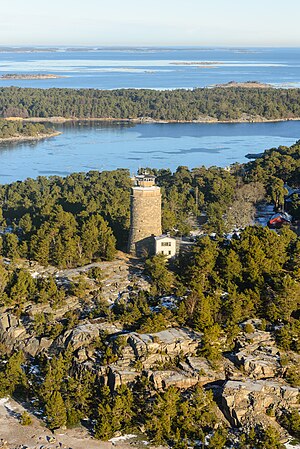 Korsö torn (tower), Korsö island, Stockholm archipelago.