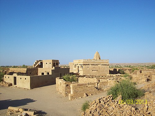 Kuldhara (the village abandoned overnight), Rajasthan, India.