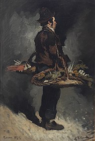 Romain aux corbeilles, 1875 (Huile sur toile ; 55 × 37 cm), Collection privée