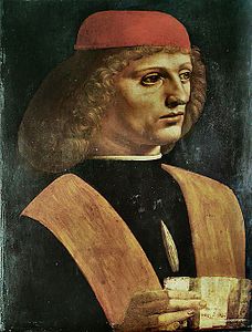 Portrait d'un musicien, Léonard de Vinci.
