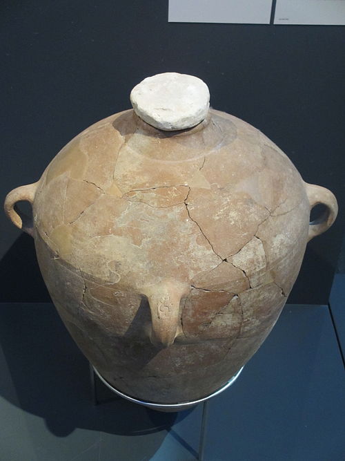 LMLK jar on display, Israel Museum