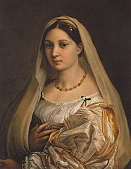 La donna velata, Raphaël, 1516