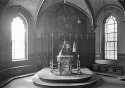 Unutrašnjost krstionice iz 1929.