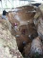Reprise des fouilles et nettoyage du site des Fieux le 13 décembre 2006