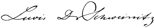 File:Lewis David von Schweinitz signature.svg
