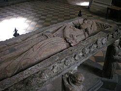 Гробът на Конрад Курцболд в катедралата на Лимбург