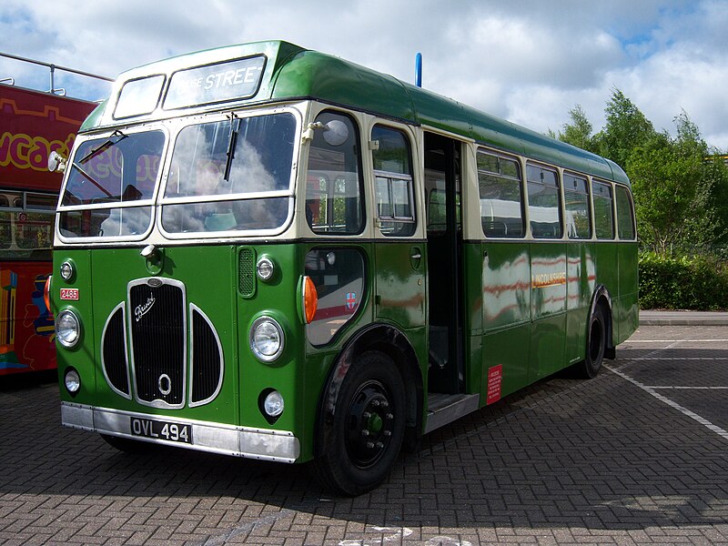 File:Lincolnshire bus 2485 Bristol SC4LK ECW OVL 494 Metrocentre rally 2009 (4).JPG