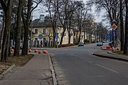 English: Lizy Čajkinaj street. Minsk, Belarus Беларуская: Вуліца Лізы Чайкінай. Мінск, Беларусь Русский: Улица Лизы Чайкиной. Минск, Беларусь