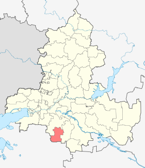 Егорлыкский район на карте