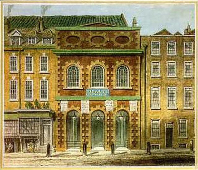 The Queen's Theatre, London, where Teseo had its first performance.