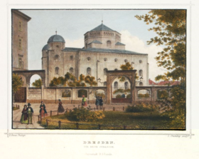 Image illustrative de l’article Ancienne synagogue de Dresde (1840-1938)