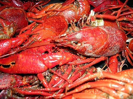 Louisiana-style crawfish boil