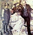 Der Künstler und seine Familie (Familienporträt), Lovis Corinth, 1909