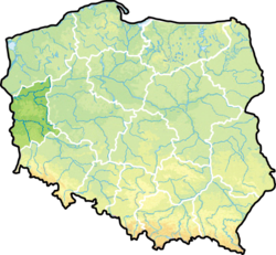 Расположение в Польше