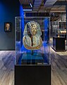 * Nomination Funerary mask of Tutankhamun. --Rjcastillo 01:01, 27 August 2023 (UTC) * Promotion same here, what museum? quality is good --Poco a poco 01:42, 27 August 2023 (UTC)  Done Thanks. --Rjcastillo 01:36, 28 August 2023 (UTC) Done? I see no info about the museum, same with the nom on the right --Poco a poco 03:28, 29 August 2023 (UTC) Hi, this was not in a museum. It was in a showroom in a Mall. The exhibition is called Egypto Experience. --Rjcastillo 03:26, 30 August 2023 (UTC) Then you are more then welcome to add the mall as cat/desc --Poco a poco 06:21, 30 August 2023 (UTC)  Done. --Rjcastillo 00:41, 31 August 2023 (UTC)  Support Good quality. --Poco a poco 05:01, 31 August 2023 (UTC)
