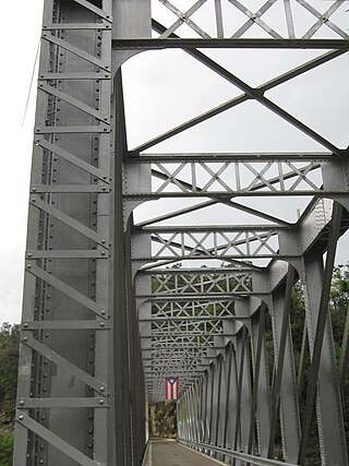 <span class="mw-page-title-main">Manatí Bridge at Mata de Plátano</span> Historic bridge in Ciales municipality, Puerto Rico