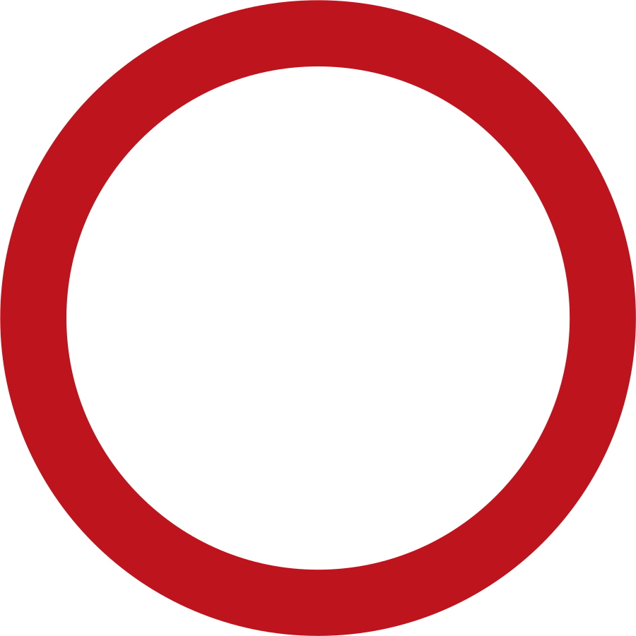 Запрещающие знаки движение запрещено. Знак красный круг. Знаки ГИБДД движение запрещено. Красный круг на белом фоне. Zakaz b