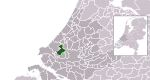 Carte de localisation de Midden-Delfland